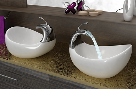 Glass Bathroom Sinks on Glass Bowl Bathroom Sinks Are An Excellent Choice For Decorating Your