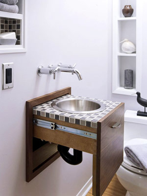 Utilizing Bathroom Sinks for Small Spaces