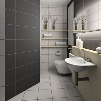 Bathroom Plans on Bathroom Ideas For Small Bathroom Spaces Black And White Bathroom