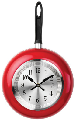 Artistic Fying Pan Clock