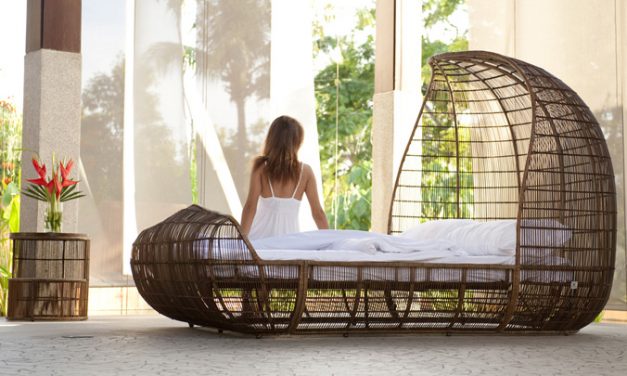 Contemporary Outdoor Abaca Furniture by Kenneth Cobonpue