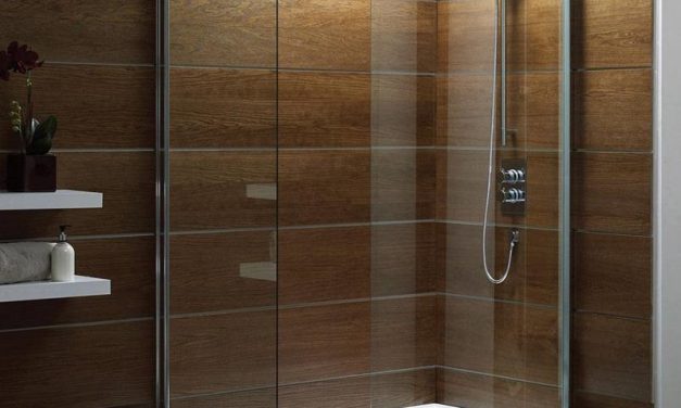 Create A Walk In Shower By Splitting Away From A Tub