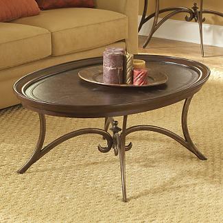An Oval Coffee Table Is A Great Way To Add An Elegant Look In The Home