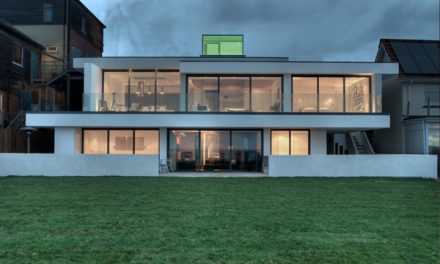 Lighthouse Inspired Coastal Home in the UK by AR Design