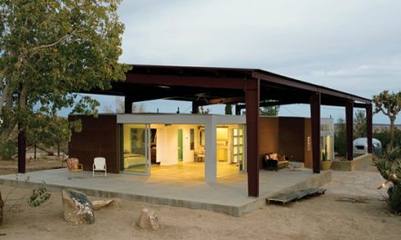 Sustainable Canopy House Made with Recycled Materials by Architect Lloyd Russell