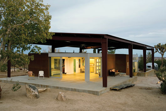 Sustainable Canopy House Made with Recycled Materials by Architect Lloyd Russell