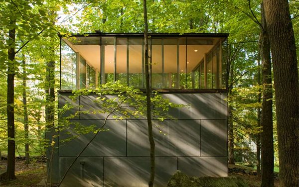 Ultimate Treehouse Getaway in Olive Bridge New York by Gluck & Partners Architects