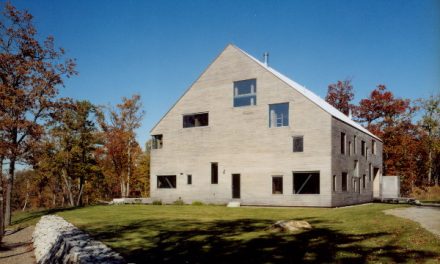 Barn Restored from Rustic to Modern and Cozy House in Pine Plains, New York by architect Preston Scott Cohen