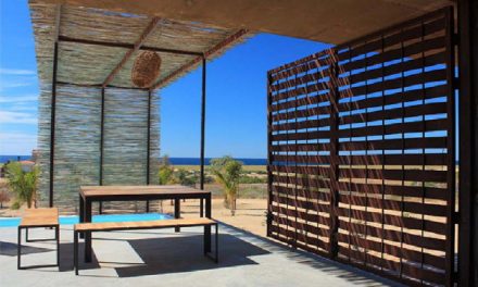 Beachfront Bungalow House in Baja, Mexico by Gracia Studio