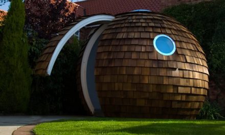 Compact Archipod Shed Fun and Functional