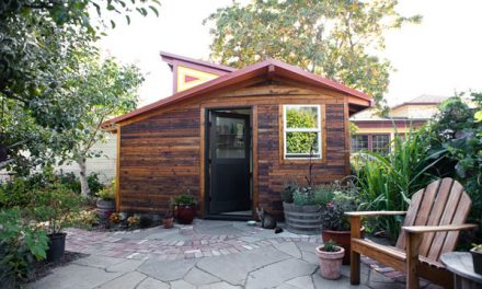 Small and Cozy Book Nook in California Forest by Architect Sarah Deeds and Carpenter John McBride