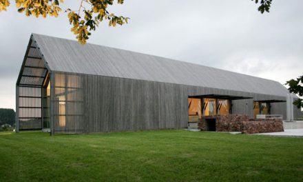 Recycled Belgian Barn House by Architect Rita Huys