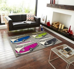 Designer Decor Rug Buses